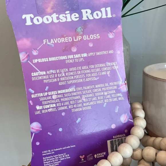 Tootsie Roll Flavored Lip Gloss - Picture 4 of 4